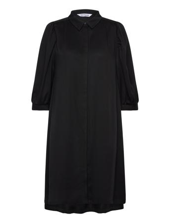 Srnatalie Dress Lyhyt Mekko Black Soft Rebels