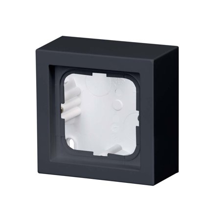 ABB Impressivo Förhöjningsram 1-fack Antracit, Strömbrytare & vägguttag