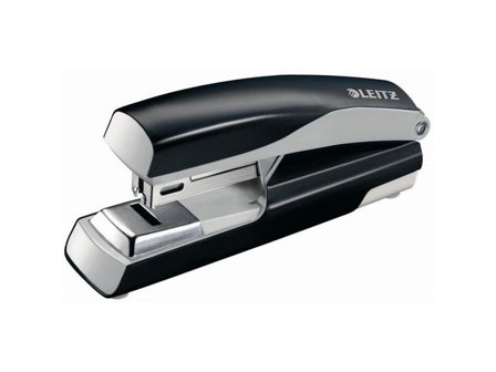 LEITZ Häftapparat, NeXXt, 30 arks kapacitet, kompatibel med Leitz Power Performance P3, 24/6 och 26/6, toppmatad refillmekanism, svart - Lyreco - 