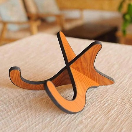 Guitar Stativ Træ Universal Foldbar Akustisk Guitar
