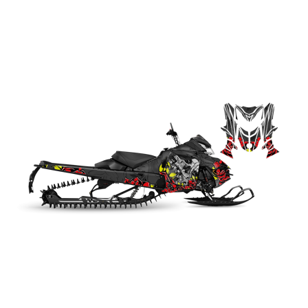 Dekalkit SweTown Dead Sailor - Lynx Xtrim RE 3500 600 E-Tec 2017-2018