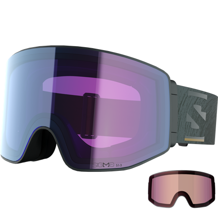 Salomon - masque Sentry Prime Sigmaphoto +1lens - Green Gables - NS