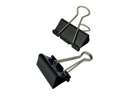 LYRECO Pappersklämma foldback 41mm 12/fp - Lyreco - Kontorsmaterial - Till skrivbordet - Pappersklämmor