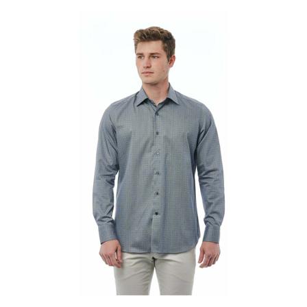 Bagutta, Casual Shirts Zwart, Heren, Maat:S