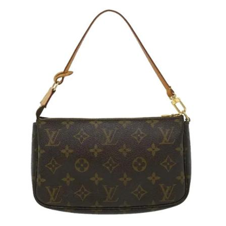 Louis Vuitton Vintage, Pre-owned Pochette Accessoires Monogram Bag Bruin, Dames, Maat:ONE Size