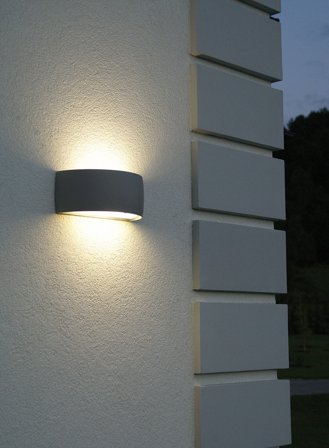 Vasa 127 utelampe 2700K - aluminium