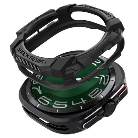 Spigen Robust panseretui for Samsung Galaxy Watch Ultra (47 mm) - matt svart