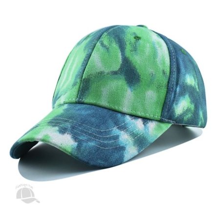 Cap Tie-dyed solhatt CYAN