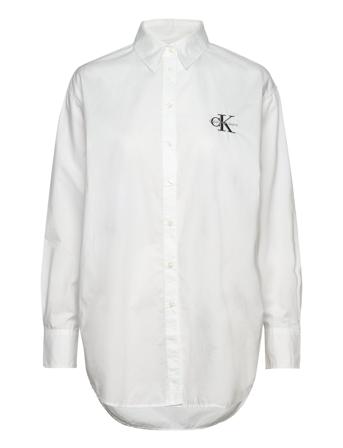 Loose Monologo Shirt White Calvin Klein Jeans