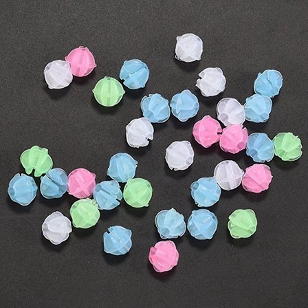 108 stk Sykkel Eiker Perler, Fargerike Sykkelhjul Eiker Perler Plast Klips Perler Eiker Dekorasjon Sykkel