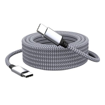 USB C till typ C Extended Link-kabel PD60W Snabbladdningsladdarekabel Dataöverföringssladd 480 Mbps för Phone Tablet Laptop