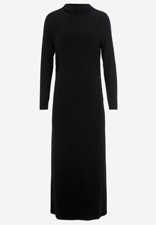 Cellbes of Sweden - Figursyet jerseykjole i sort til damer i størrelse 38/40