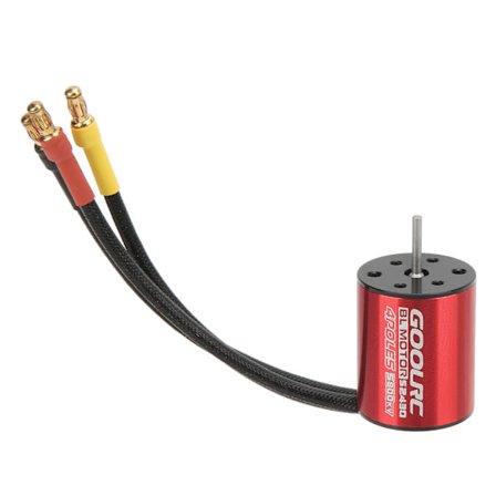 RC børsteløs motor 2430 5800KV Stærk drejningsmoment Høj temperaturbestandig børsteløs motor til 1/16 1/18 RC biler