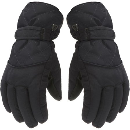 ING Vindtætte Vinterhandsker til Drenge og Piger 2026 Varme Udendørs Sportsvanter til Skøjteløb og Skiløb Sort Størrelse L 10-16 År