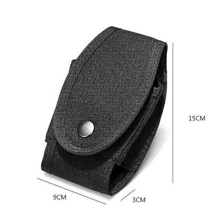 Nylon Tactical Håndjern Pouch Håndjern Holder Militære Sjækler Bælte Pouch Hylster Passer Standard Håndjern Jagt tilbehør