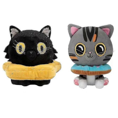 Ralph og Bella Plyslegetøj Tegneserie Kat Kæledyr Dukke Til Børn Fødselsdag Julegave-c_Specialtilbud