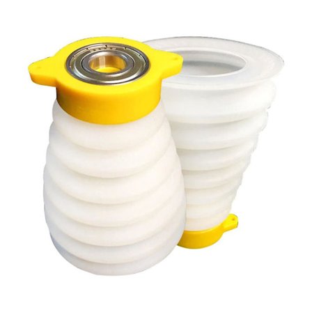 Mjuk och elastisk elektrisk borr dammsamlare