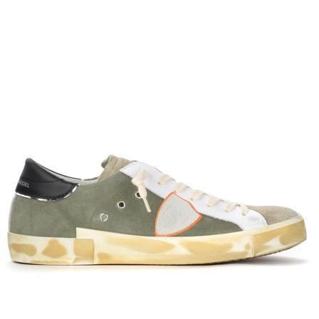Philippe Model Low Top Sneakers , Groen , Heren , Maat: 45 EU