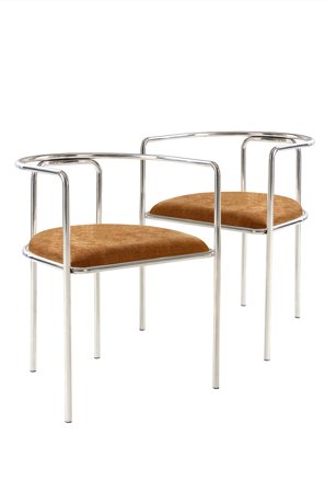 Jotex - Stol Med 2-pakk Brun - OMAKUSA - Kjøp Spisestoler & kjøkkenstoler hos Jotex