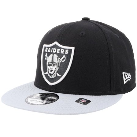 New Era - Negro snapback Gorra - Las Vegas Raiders NFL Cotton 9FIFTY Black/Silver Snapback @ Hatstore