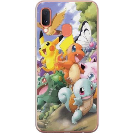 Samsung Galaxy A20e Gjennomsiktig deksel Pokemon