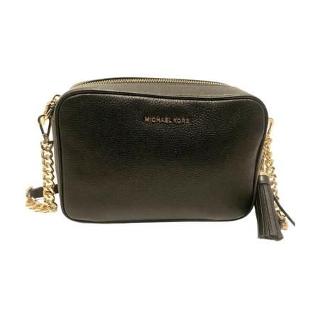 Michael Kors Pre-owned, Pre-owned Shoulder Bags Zwart, Dames, Maat:ONE Size