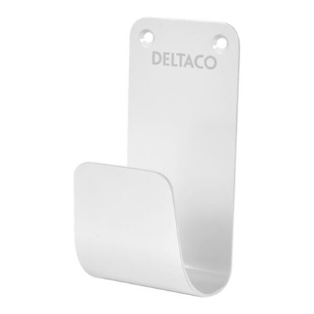Deltaco E-Charge-kaapelipidike - valkoinen