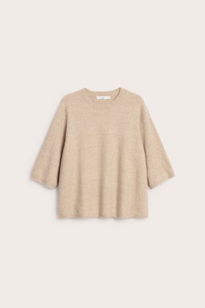 Kappahl | Neulottu t-paita Beige L | Beige