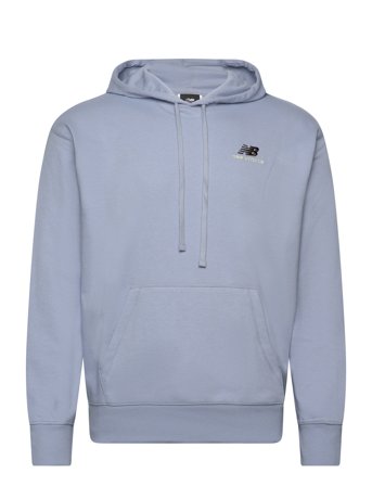 New Balance Uni-Ssentials French Terry Hoodie - Grey - XS S