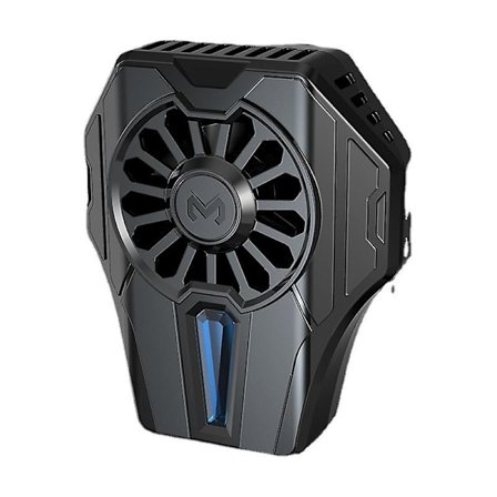 Phone Cooler Fan For Gaming, Portable Radiator Cooling Led Light/fan Silent