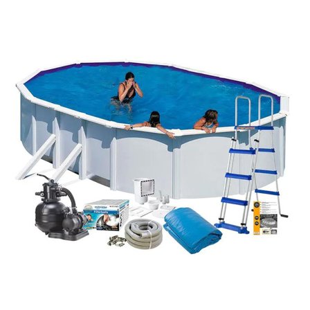 Swim & Fun 2704 Poolpaket 6,1 x 3,75 x 1,2 m, 20 893L, Pooler & utebad