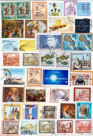 Østrig - Kilovare - 200 gr. dagligmærker