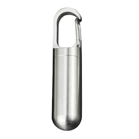 Metallitiivisteinen pullosäiliö vedenpitävä pullokapseli laatikko retkeilyyn