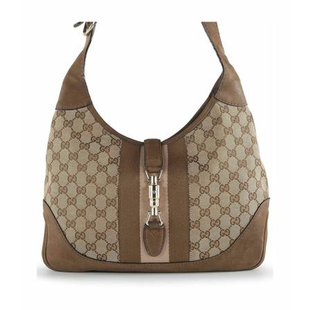 Gucci Vintage, Pre-owned bag Bruin, Dames, Maat:ONE Size,nubuck