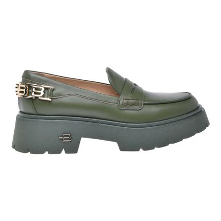 Baldinini, loafers Zielony, Kobieta, Rozmiar: 37 EU