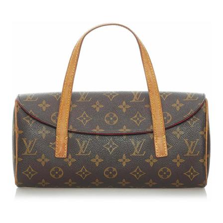 Louis Vuitton Vintage, Pre-owned Bag Bruin, Dames, Maat:ONE Size,Canvas