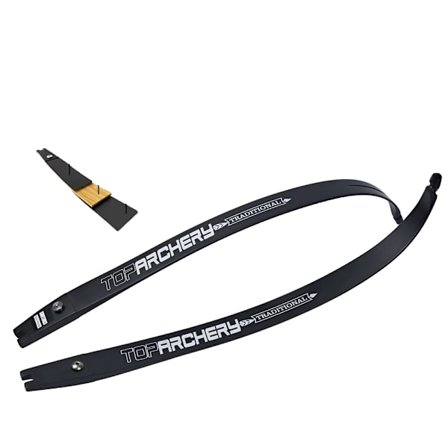 Toparchery ILF-bågar, tillgängliga i 30-60 lbs, hållbar komprimerad glasfiber,Båge Limbs 45lbs