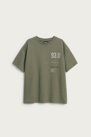 Kappahl | Oversized t-skjorte Grønn 170 | Grønn