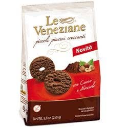 Le Veneziane Biscotti Cacao/Nocciola 250g