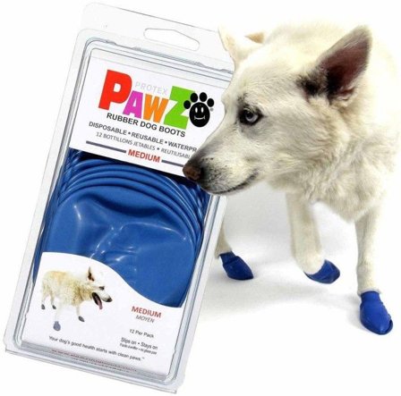 Pawz Dog Boots Color Blue M