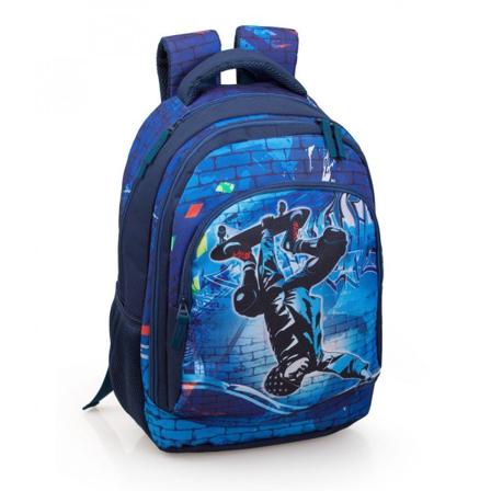 Eastwick Blue Skater Ryggsekk Skolesekk 45x30x16cm Multicolor one size