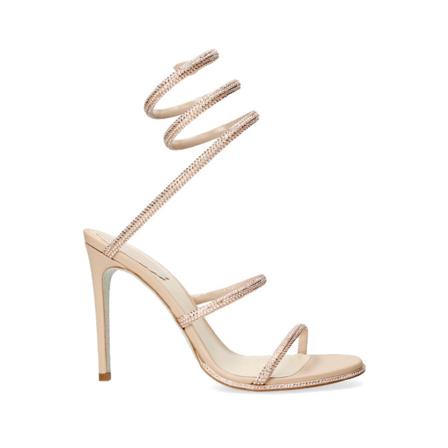 René Caovilla Sandalen , Beige , Dames , Maat: 42 EU