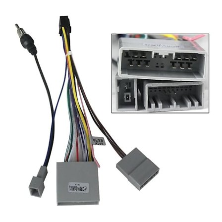 Bilradio Dashbordpanelramme Strømkabel - Perfekt for Honda CRV CR-V 3 RE 2006 - 2012
