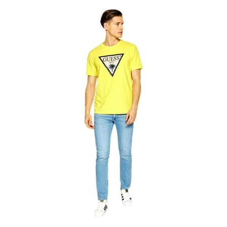 Guess T-Shirts Gul, Herre