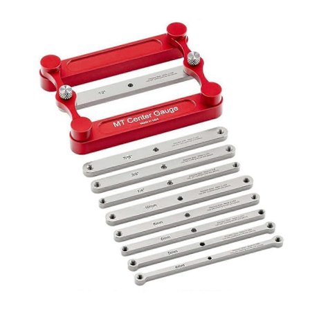 Center Måler Mt-center Rustfrit Stål Markering Træbearbejdning Punch Locator C