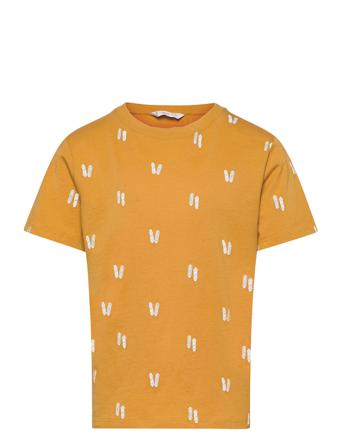 Stamp2 T-shirt Gul Mango