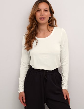 Culture Cupoppy T-Shirt Ls - Cream - L