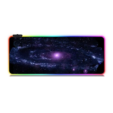 LED lysende musematte RGB musematte musematte fargerik utvidet