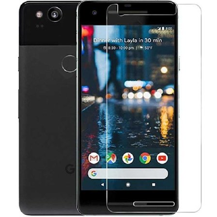 2-PACK Google Pixel 2 Härdat glas 0.26mm 2.5D 9H