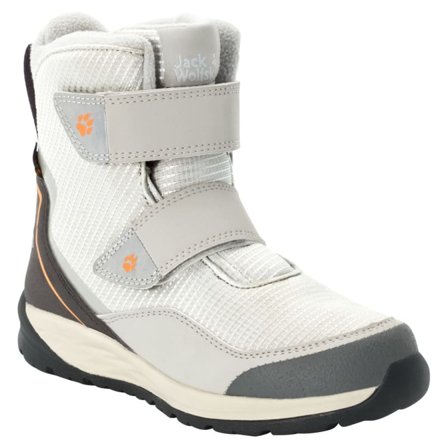 Jack Wolfskin Kids Polar Bear Texapore High Vc Children lined boots Grey 33
